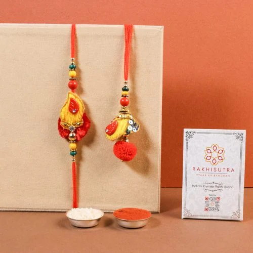 Exclusive Bhaiya Bhabi Rakhi Gift