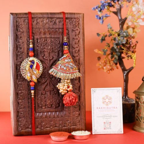 Heartfelt Bhaiya Bhabi Rakhi Gift