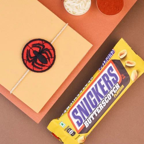 Heroic Rakhi with chocolate Treats
