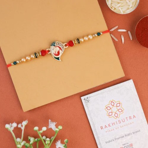 Sacred Ganesh Rakhi Gift Set