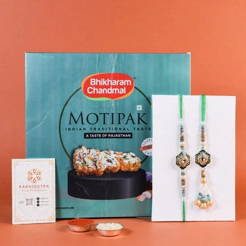 Cherished Bhaiya Bhabi Rakhi Hamper