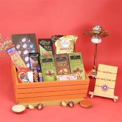 Chocolate Bliss Rakhi Set