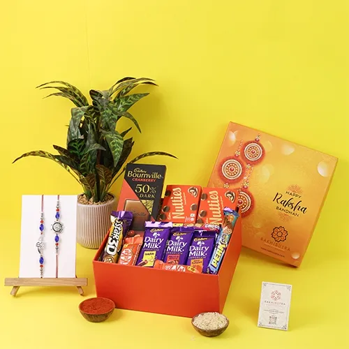 Quirky Rakhi Chocolate Blast Box
