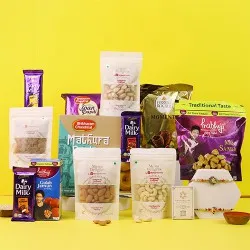 Exquisite Ganesh Rakhi Celebration Set
