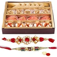 Delectable Gift of Aperitive Sweets from Haldirams