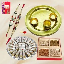 Special Gold Plated Thali Hamper1