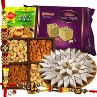 Arresting Hamper of Rakhi Special Tidbits