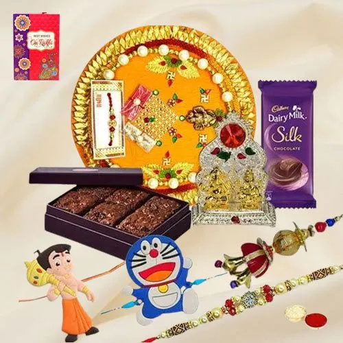 Assortments with Kids Rakhi N Bhaiya Bhabhi Rakhi