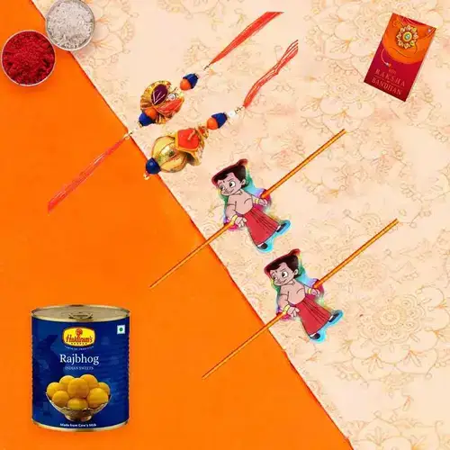 Traditional Raj Bhog Rakhi Hamper