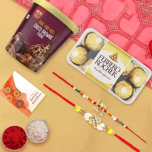 Kwality Walls N Ferrero Rocher Magic with Rakhi Duo