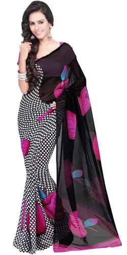 Zesty Georgette Saree