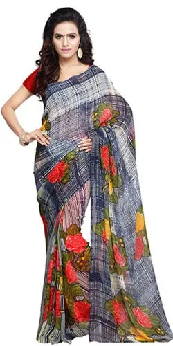 Comfy Georgette Printed Saree