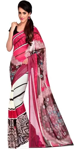 Delicate Dazzle Dani Georgette Saree