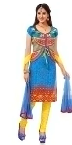 Astonishing Pure Cotton Salwar Suit in Multicolour