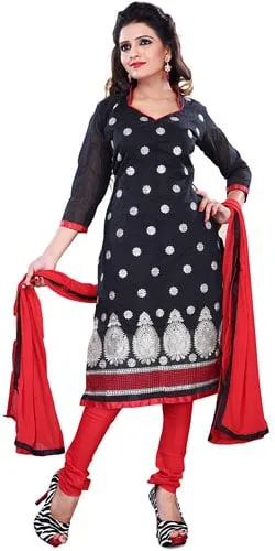 Elegant New Collection of Printed Black Cotton Salwar
