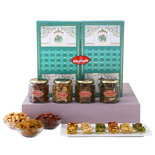 Mouthful Sweets with Nuts Gift Box