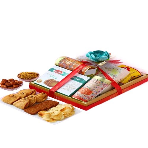 Premium Hamper of Mithai with Cookies N Assortments