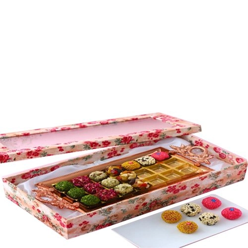 Irresistible Ladoos Treat Gift Box