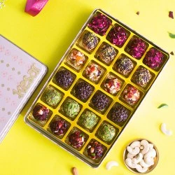 Flavored Assorted Gourmet Laddoo Box 