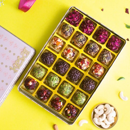 Flavored Assorted Gourmet Laddoo Box