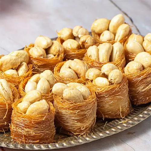 The Perfect Sweet Cashew Baklava Treat