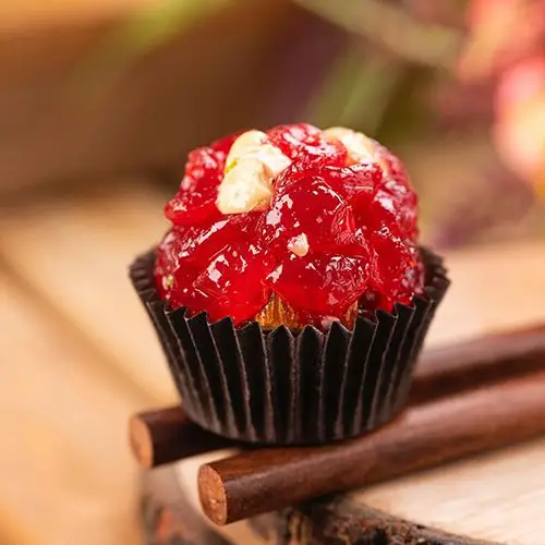 Exquisite Cherry Cashew Ladoo Selection