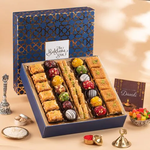 Exquisite Baklava N Indian Sweets Duo