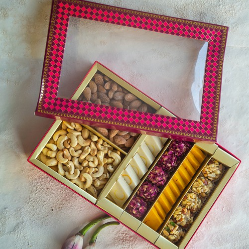 Special Kesar Mithai N Nutty Delight