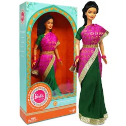 Barbie in India Visits Madurai Palace