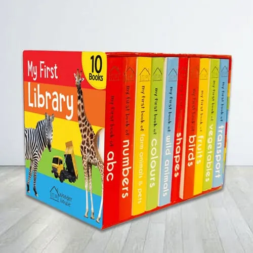 My First Library Books Boxset for Kids