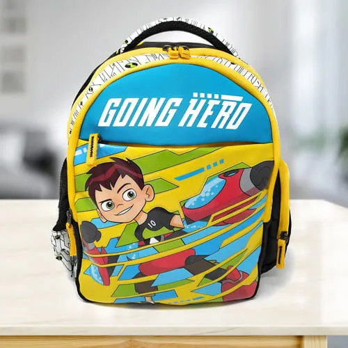 Amusing Ben 10 School Backpack for Kids