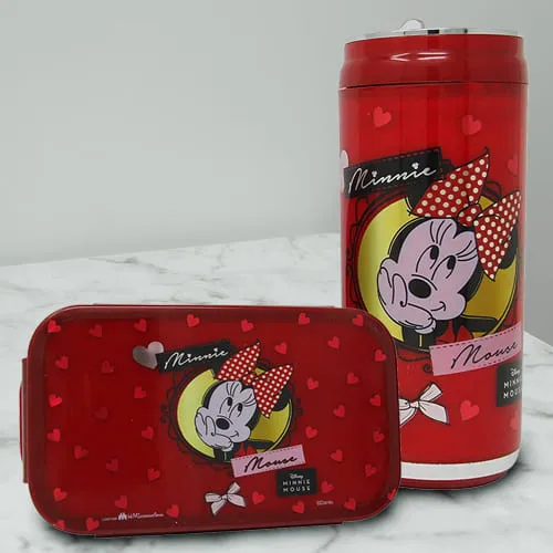 Marvelous Minnie Mouse Lunch Box n Sipper Bottle
