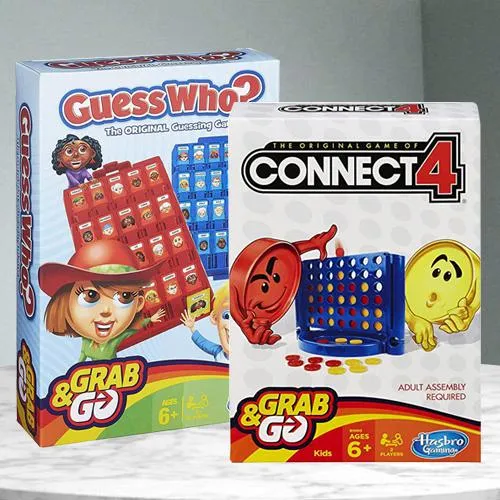 Exciting Connect 4 N Guess Who Game from Hasbro