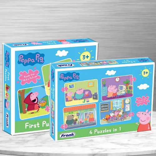 Remarkable Set of 2 Puzzles for Kids