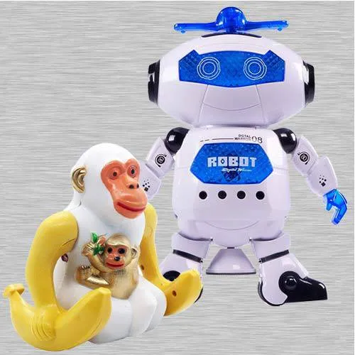 Outstanding Dancing Robot N Webby Funny Orangutan