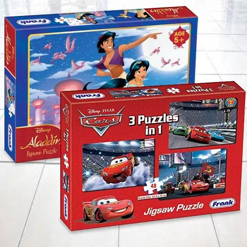 Exciting Frank Disney Aladdin N Pixar Cars Puzzles