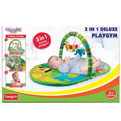 Marvelous Funskool Giggles 3 In 1 Deluxe Playgym