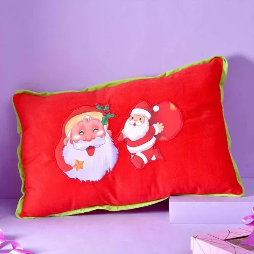 Adorable Santa Stuffed Pillow