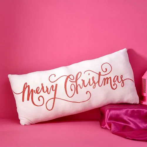 Snuggly Soft Christmas Pillow
