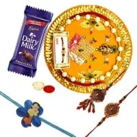 Breathtaking Rakhi Thali Combo