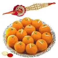 Alluring Rakhi Sweetness Combo