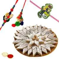 Elated Family Rakhi Combo