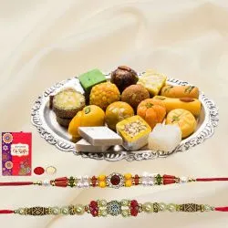 4 Rows of Festivity Rakhi Hamper