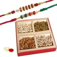 Twin Rakhi Fervent Festivity Pack