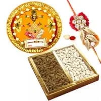 Rakhi Thali with Dry Fruits 