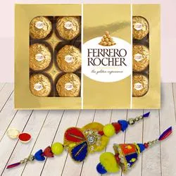 Ferrero Rocher N Bhaiya Bhabhi Rakhi