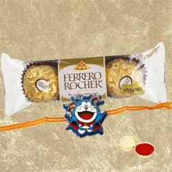 Ferrero Rocher with Kids Rakhi