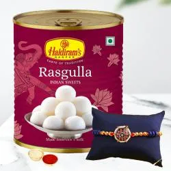 Indulgent Rasgulla Pack with Lovely Rakhi