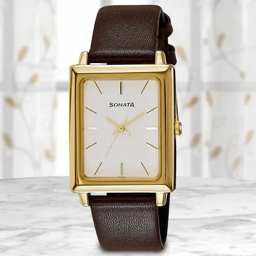Wonderful Sonata Analog Mens Watch