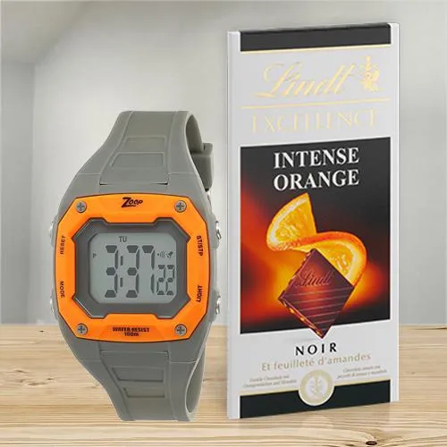 Remarkable Zoop Digital Watch N Lindt Excellence Chocolate